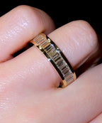 Men’s 6mm Baguette Channel Band - Jewels of Toronto
