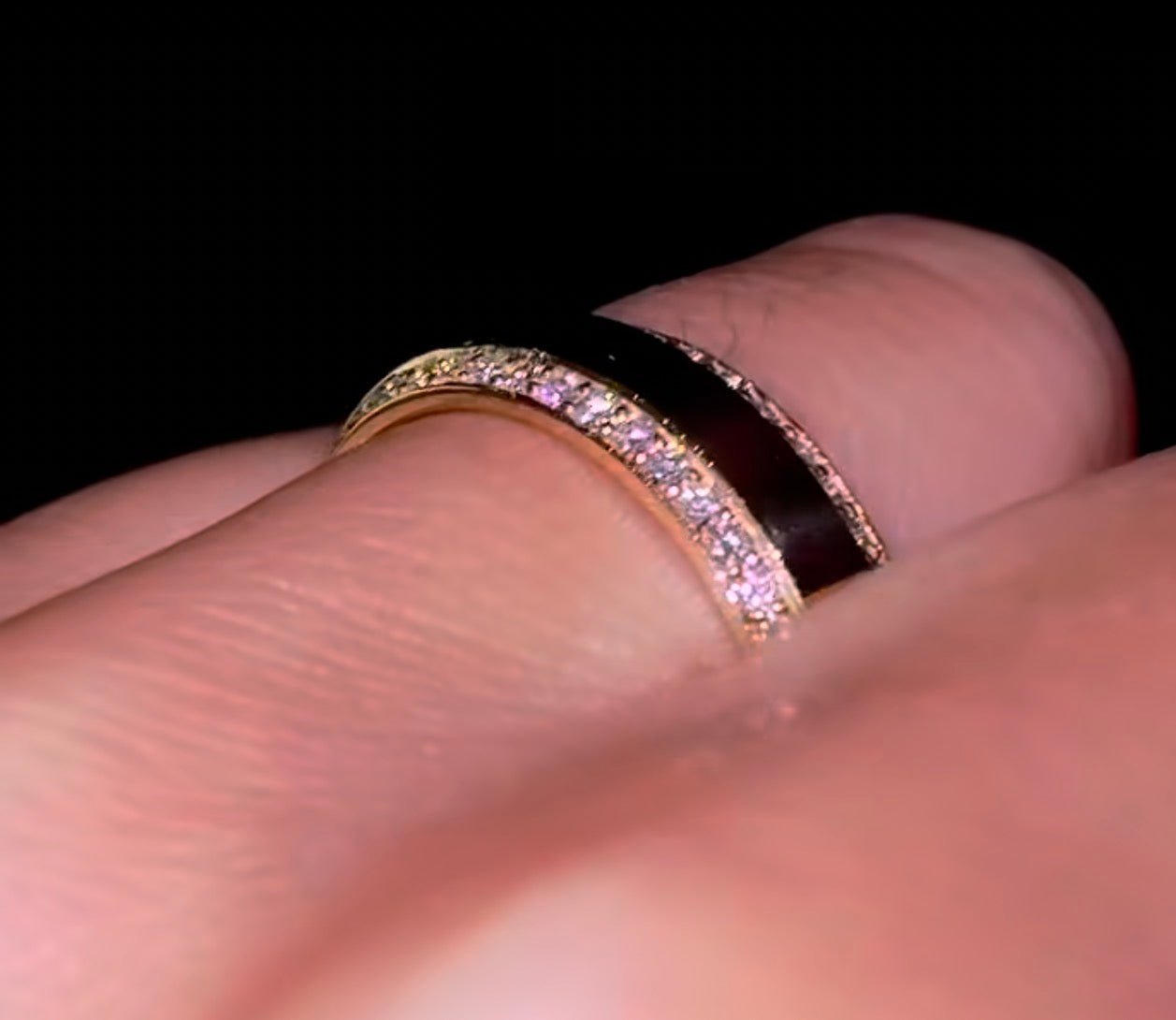 Men’s 6mm Diamond Edge Wedding Band - Jewels of America