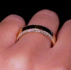 Men’s 6mm Diamond Edge Wedding Band - Jewels of Toronto