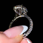 Oval Pavé Cathedral - Jewels of Toronto