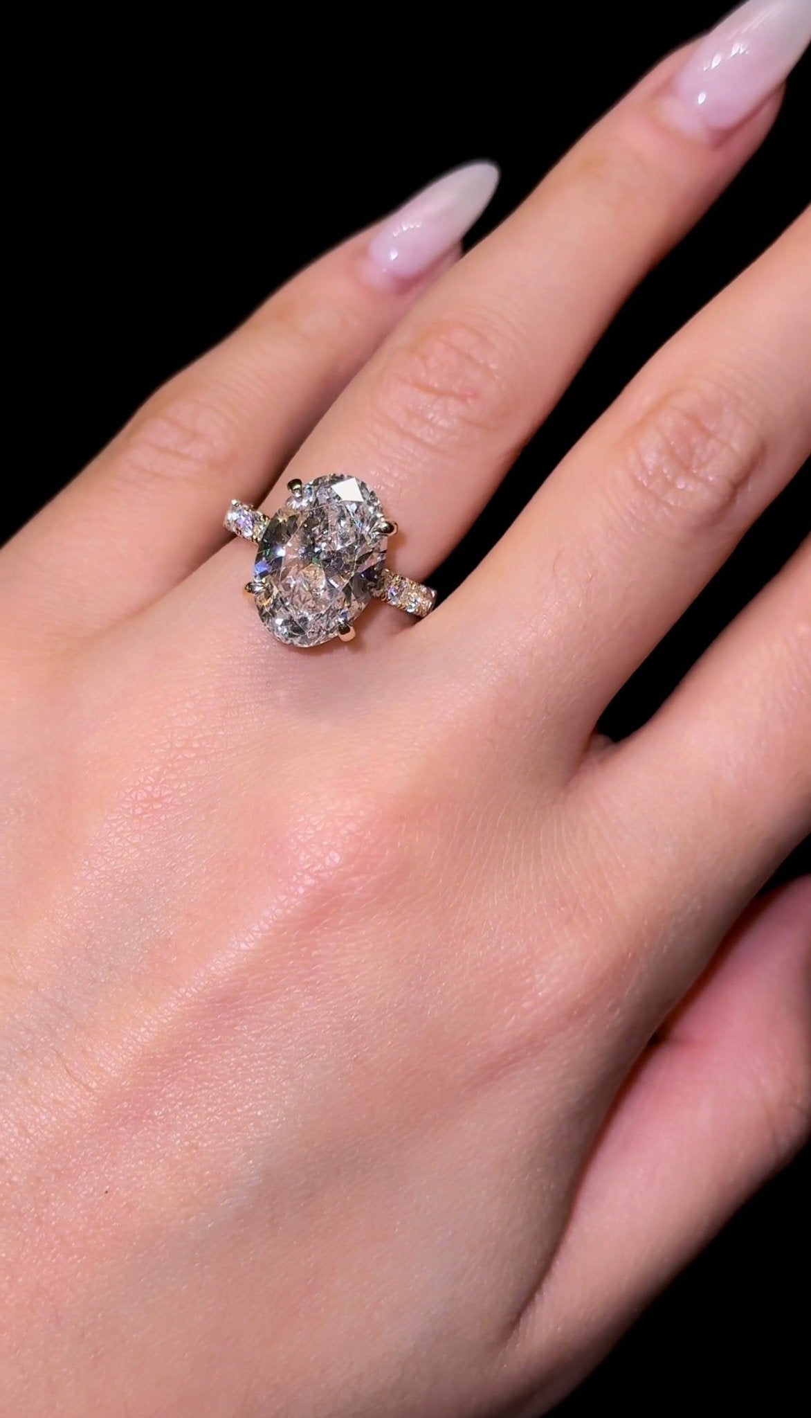 Oval Pavé Everything - Jewels of America