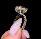 Oval Pavé Everything - Jewels of Toronto