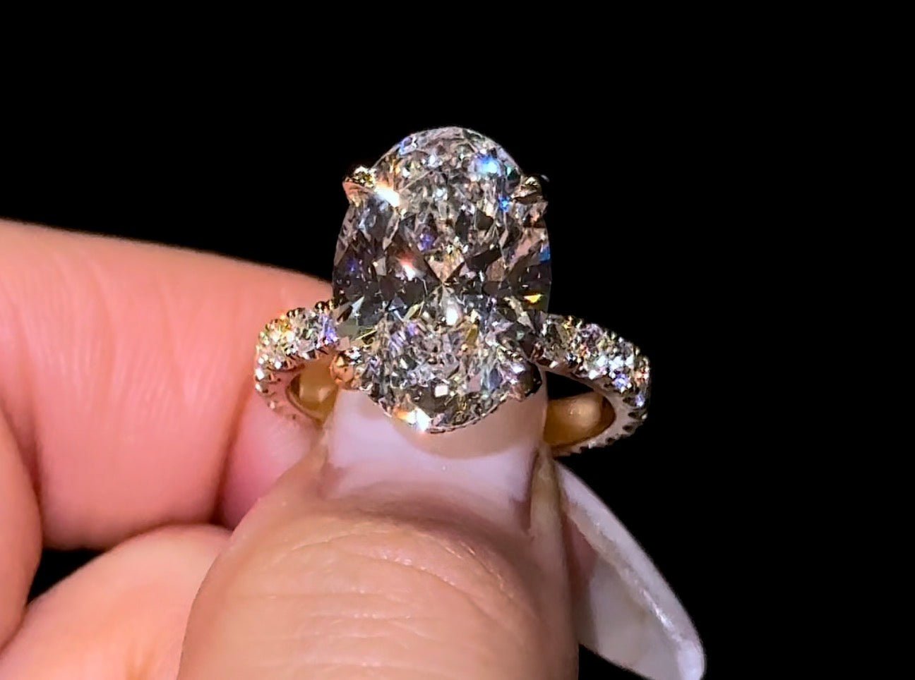 Oval Pavé Everything - Jewels of America