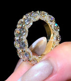 Oval Super Queen Wedding Band - Jewels of Toronto