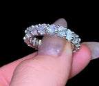 Oval U Prong Eternity - Jewels of Toronto