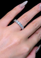 Oval U Prong Eternity - Jewels of Toronto