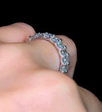 Oval U Prong Eternity - Jewels of Toronto