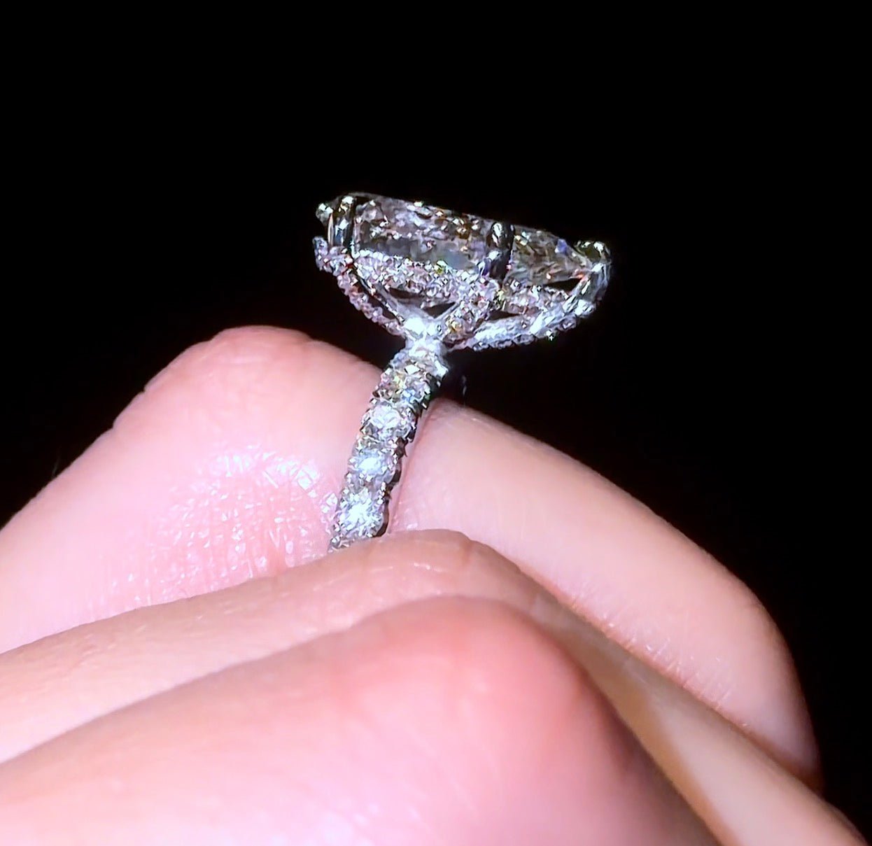 Pear Pavé Everything - Jewels of America