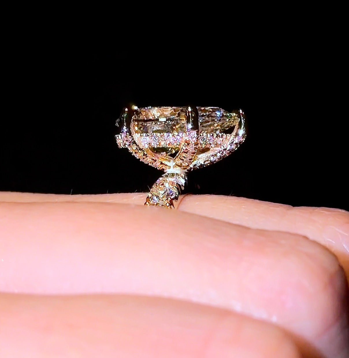 Pear Pavé Everything - Jewels of America
