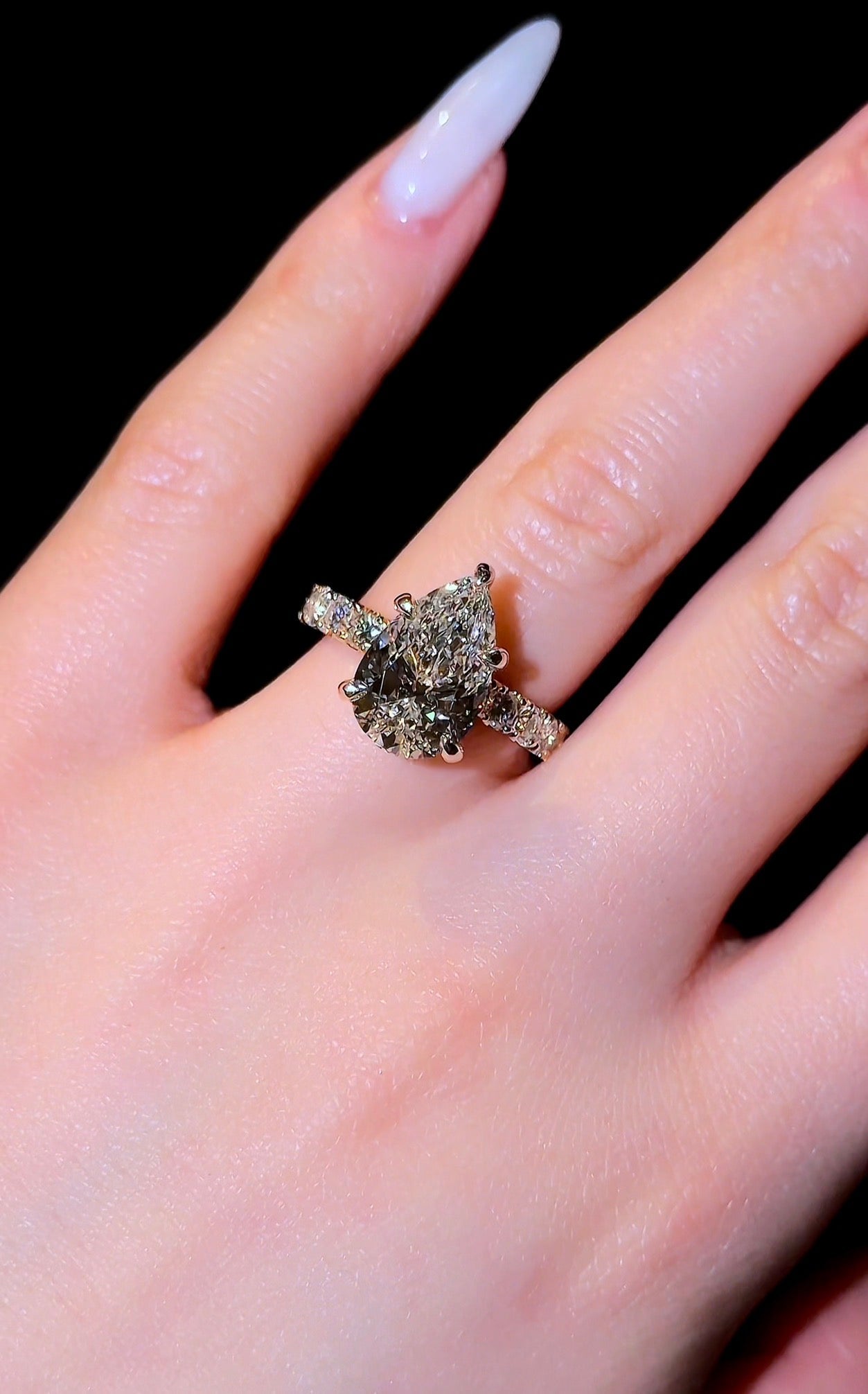 Pear Pavé Everything - Jewels of America