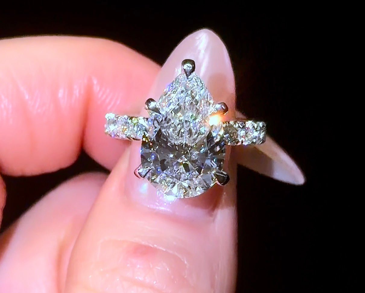 Pear Pavé Everything - Jewels of America