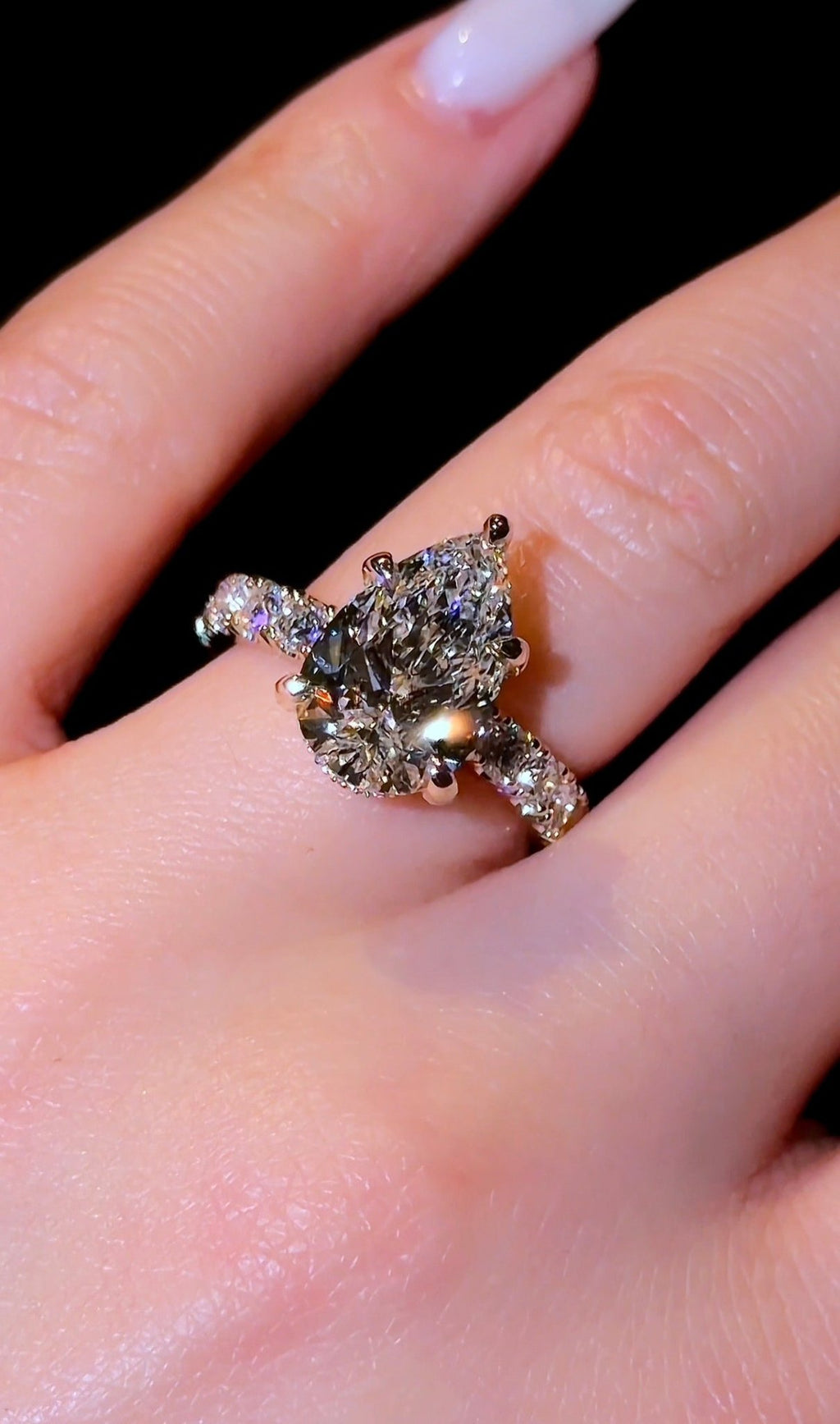 Pear Pavé Everything - Jewels of America