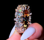 Pear Super Queen Wedding Band - Jewels of Toronto