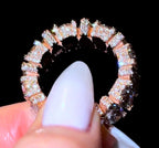 Pear Super Queen Wedding Band - Jewels of Toronto