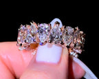 Pear Super Queen Wedding Band - Jewels of Toronto