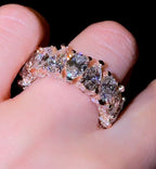 Pear Super Queen Wedding Band - Jewels of Toronto