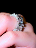 Pear Super Queen Wedding Band - Jewels of Toronto