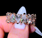 Pear Super Queen Wedding Band - Jewels of Toronto
