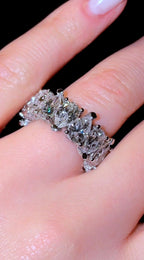 Pear Super Queen Wedding Band - Jewels of Toronto