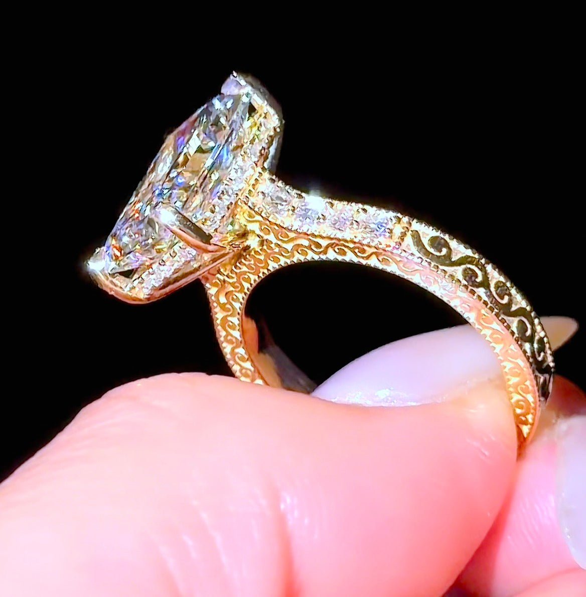 Radiant Filigree Cathedral - Jewels of America