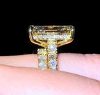 Radiant Pavé Cathedral Set - Jewels of Toronto