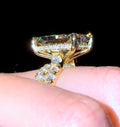 Radiant Pavé Cathedral Set - Jewels of America