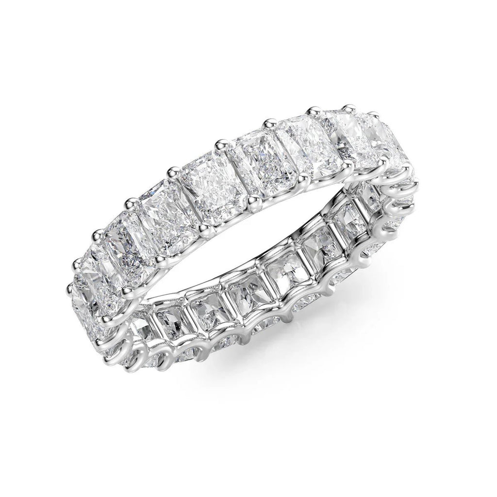 ⁠Radiant U Prong Eternity - Jewels of America