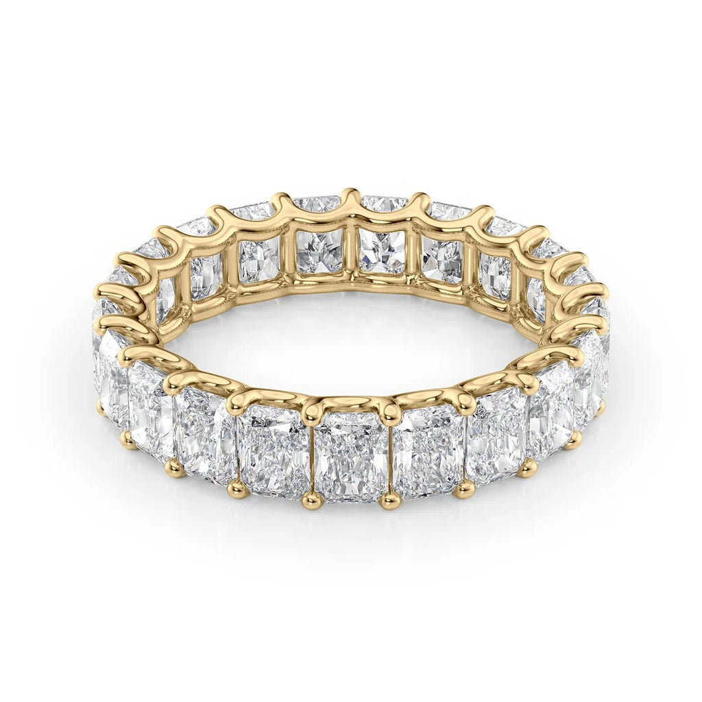 ⁠Radiant U Prong Eternity - Jewels of America