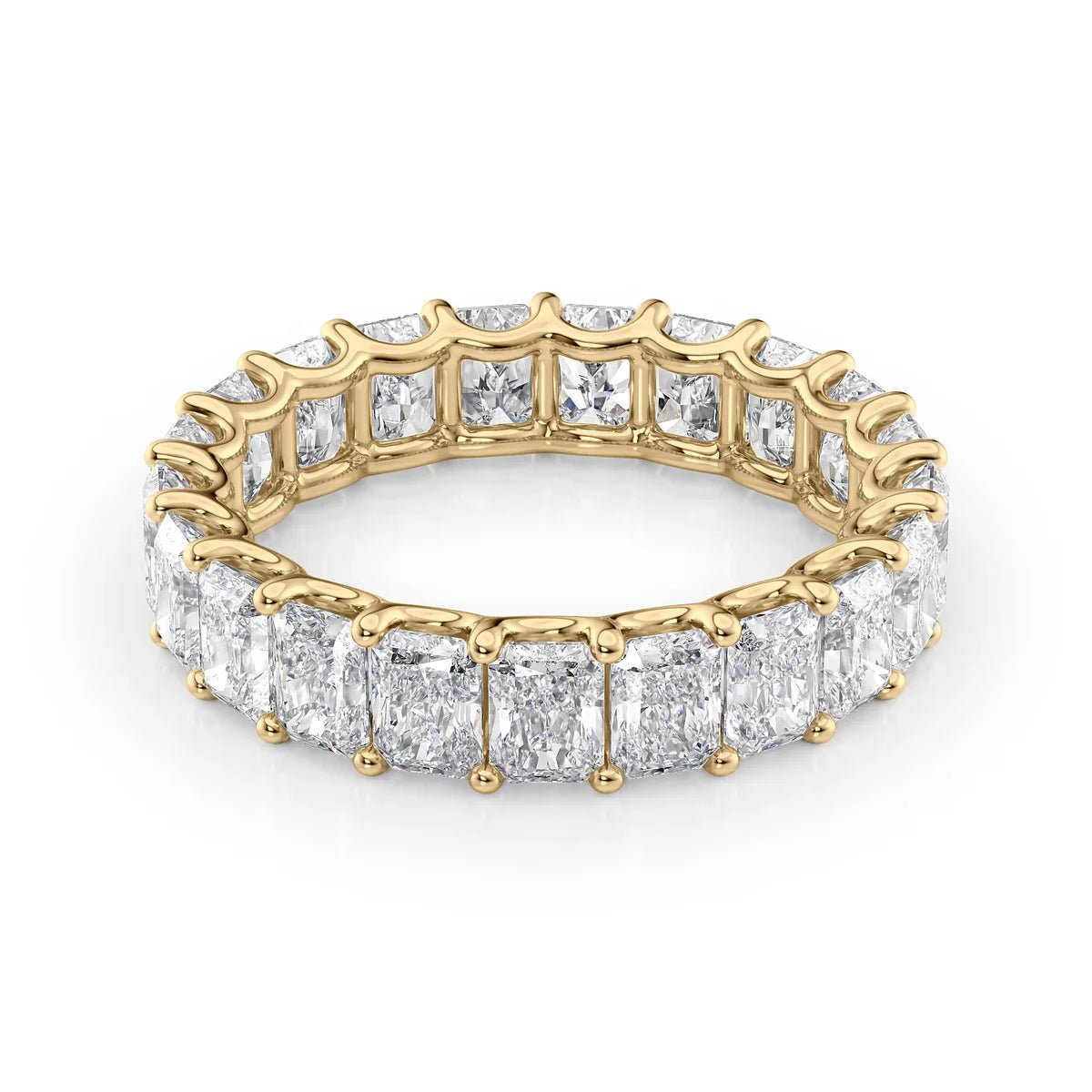 ⁠Radiant U Prong Eternity - Jewels of America