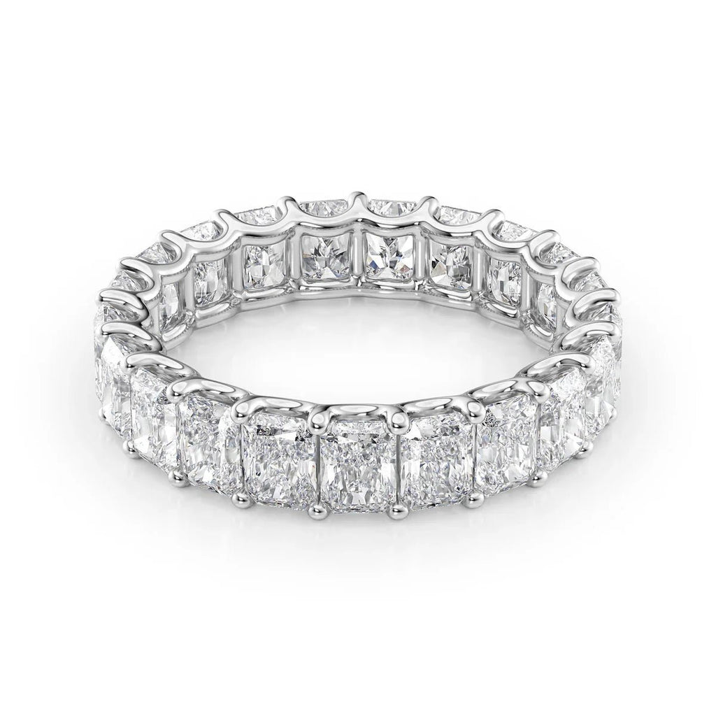 ⁠Radiant U Prong Eternity - Jewels of America