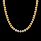 Round Bezel Diamond Necklace - Jewels of Toronto
