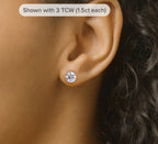 Round Diamond Studs - Jewels of Toronto
