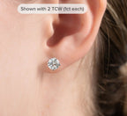 Round Diamond Studs - Jewels of Toronto