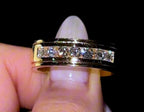 Stepped Edge Wedding Band - Jewels of Toronto