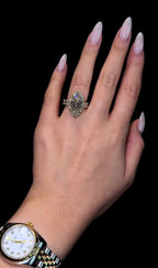 Traditional Marquise Queen Ring - Jewels of Toronto