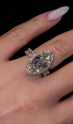 Traditional Marquise Queen Ring - Jewels of Toronto